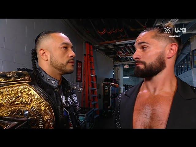 Seth Rollins confronts Damian Priest - WWE RAW 7/08/2024