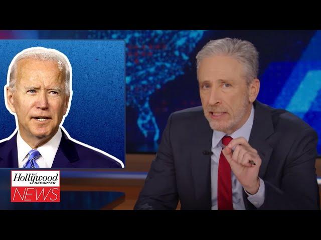 Jon Stewart Draws Criticism From Some Liberals For Biden Critique | THR News
