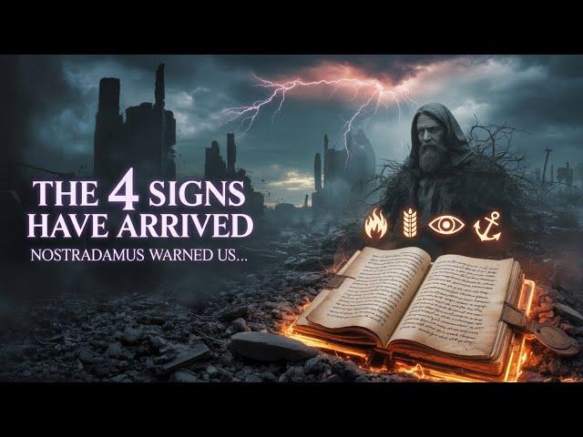 The 4 Signs Nostradamus Gave Before Civilization Collapses—All Have Now Arrived