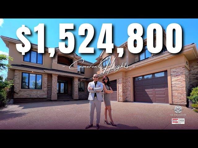 Inside a $1,524,800 Edmonton Mansion | Luxury House Tour Edmonton | Mani Bagga and Shivani Bagga