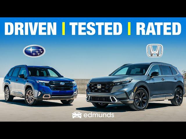 Honda CR-V Hybrid vs. Subaru Forester Hybrid: Which Is the Best Hybrid SUV?