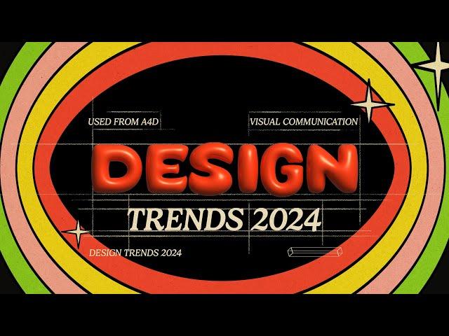 9 HUGE Graphic Design Trends 2024 