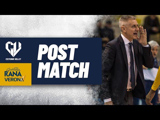 INTERVIEW | Il commento di Coach Stoytchev dopo Cisterna-Rana Verona