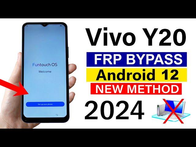 Vivo Y20 Google Account Bypass | ANDROID 12 (Without PC)