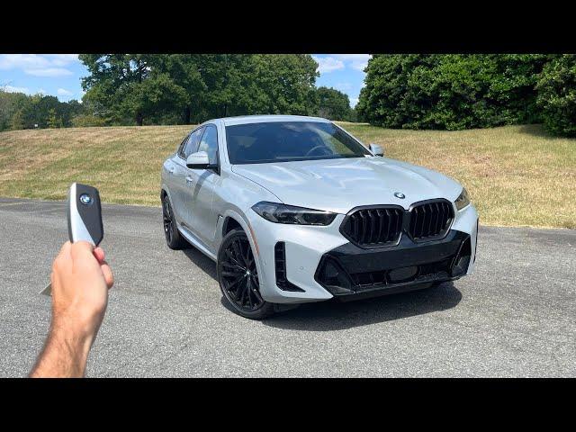 2025 BMW X6 xDrive40i: Start Up, Exhaust, Test Drive, Walkaround, POV and Review