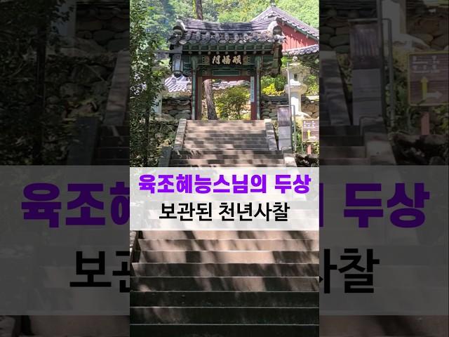 육조혜능스님 두상 사리가 보관된 천년 사찰여행 삼신산 지리산 쌍계사 금당 육조정상탑 문화유산  반야심경 목탁소리 Korea temple 천수경 佛像 韓国 寺院 불교 buddha