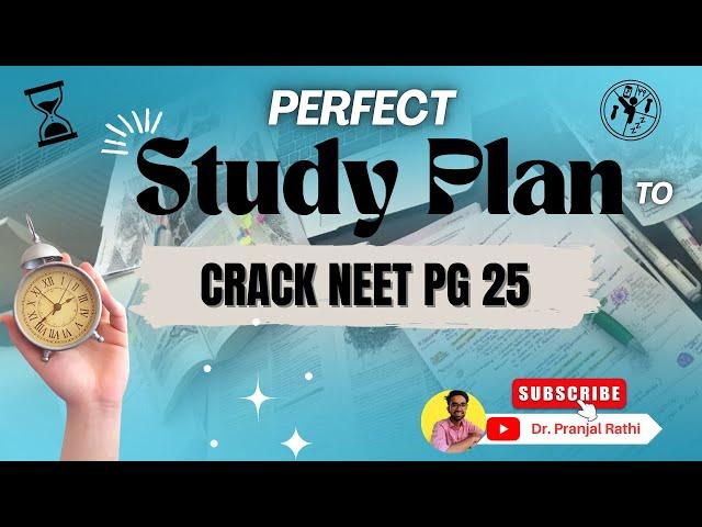 How to Build a Strong Study Routine for NEET PG 2025 🩺‍️ #neetpg #inicet