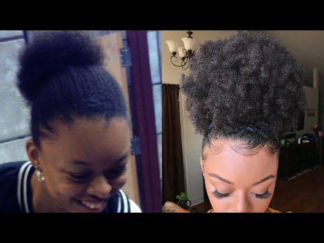 MY 4A NATURAL HAIR JOURNEY + LENGTH CHECK