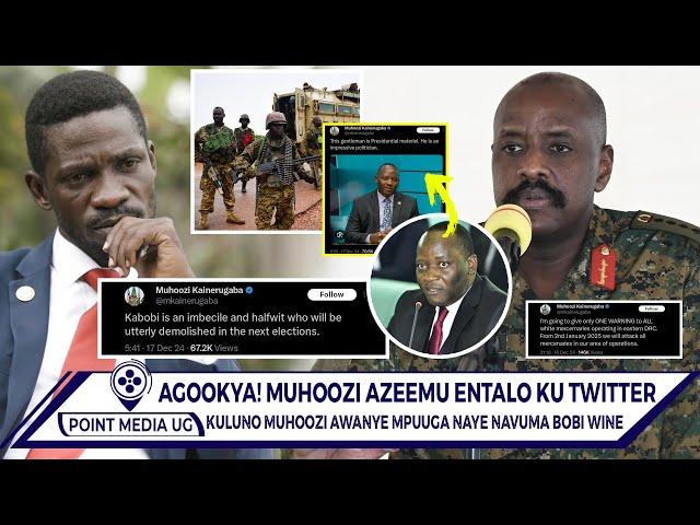 BREAKING!! GEN MUHOOZI ABIZEEMU. ALABUDDE ABAMERIKA MU DRC, N'AVUMA BOBI WINE ATTE NAWAANA MPUUGA