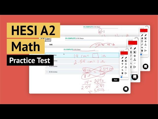 HESI A2 Practice Test Math | HESI Math Problems Explained