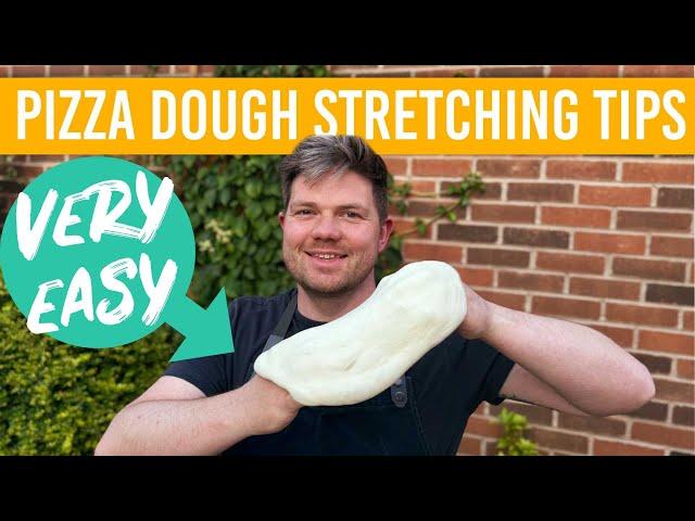 How to Stretch Pizza Dough - My Easy Pizza Stretching Tips