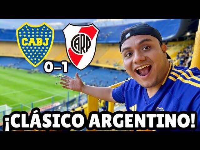 ¡MEXICANO en el CLÁSICO ARGENTINO! BOCA JUNIORS vs RIVER PLATE 0-1