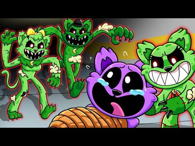 ¡¿REUNIÓN FAMILIAR de CATNAP?! Poppy Playtime Chapter 3 Animación