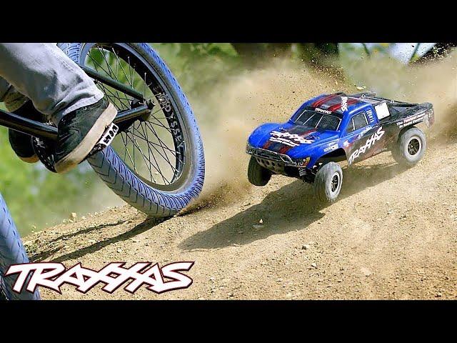 RC vs. BMX Freestyle | Traxxas Slash 4X4