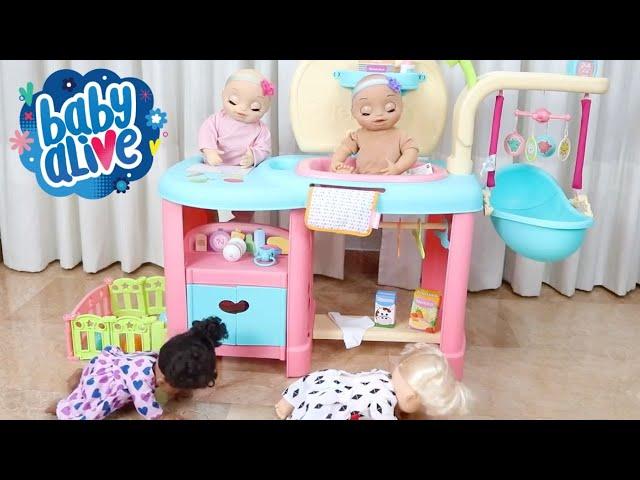 Cuidando das Bonecas BABY ALIVE na Creche -Top Vídeos Baby Alive Brasil