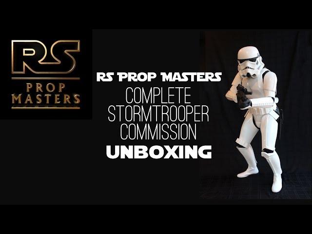 RS Prop Masters Stormtrooper Armor UNBOXING