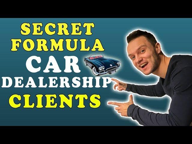 How to Find IDEAL Car Dealership Clients (Social Media Marketing Agency)