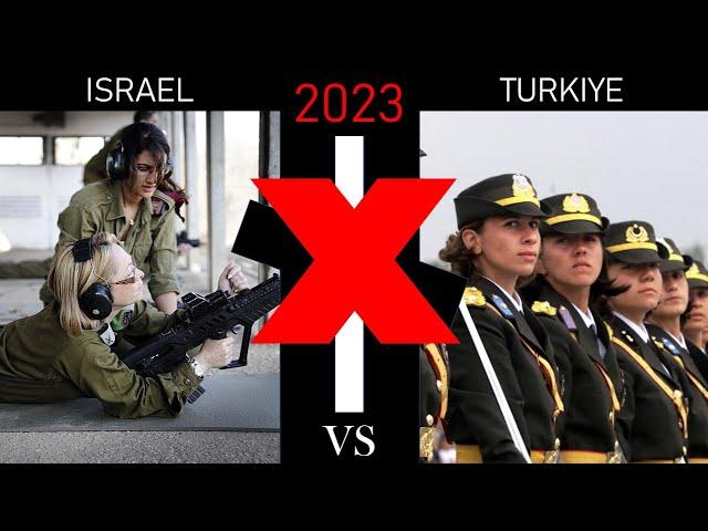 Israel vs Turkiye Military Power Comparison 2023 | Xversus Military