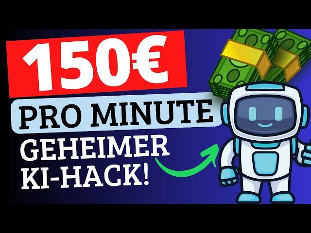  150€ PRO MINUTE mit 1 KLICK! Geniale KI zum online Geld verdienen 2024