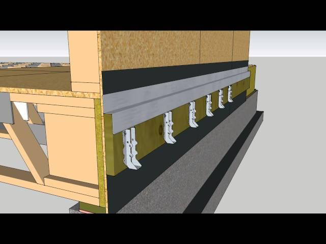 Drainable Deck Ledger Flashing