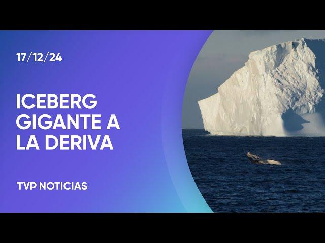 Un iceberg 20 veces más grande que Buenos Aires, a la deriva en el océano