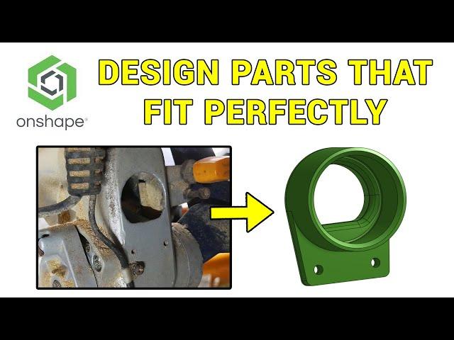 Parts that fit odd shaped objects - 3D design for 3D printing pt4