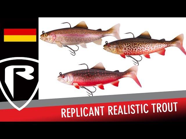 *** FOX RAGE TV *** REALISTIC TROUT REPLICANT