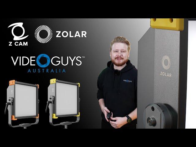 NEW Z-CAM ZOLAR LED Panels - Videoguys Australia