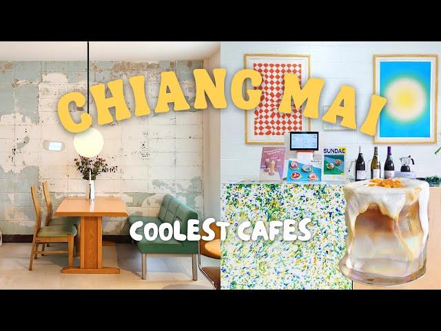 Best Cafes in Chiang Mai   Cafe Hopping in Old City + What to Eat (Thailand Travel Vlog)