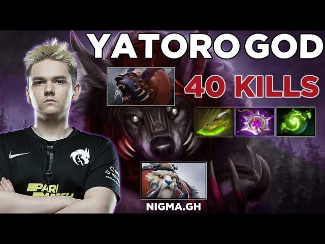 YatoroGOD 40 KILLS With Ursa vs Nigma.GH - Dota2 Gameplays