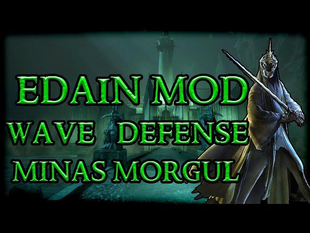 Lotr Bfme 2 Rotwk, Edain Mod, Online Gameplay Pve Map, Minas Morgul Horde.