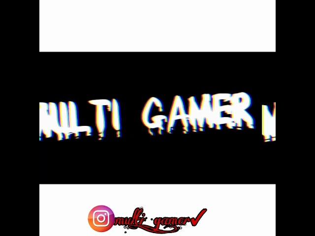 multi gamer channel intro