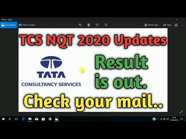 How to see Result of TCS NQT Exam 2021-2022 watch video | Tcs Nqt 2021-2022