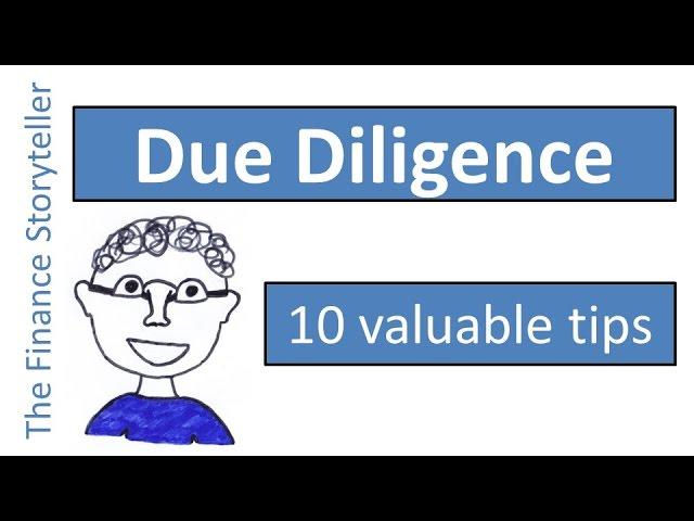 How to perform a due diligence before buying a business