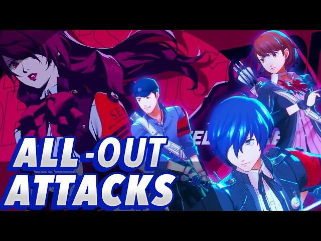 EVERY All-Out Attack in Persona 3 Reload!