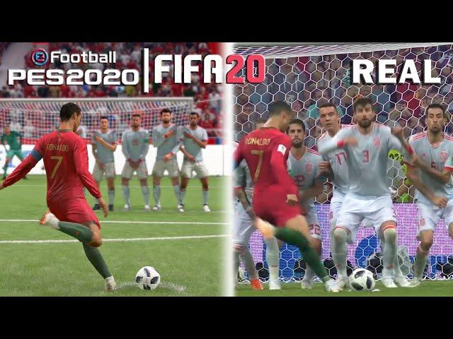 Great Free Kick Goals I've Recreated so far | YMJ