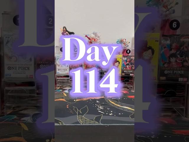 Day 114: OPENING ONE PIECE PACK UNTIL WE HIT A MANGA RARE! #onepiece #cards #anime #series