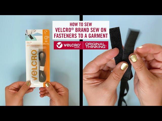 How to Sew VELCRO® Brand Fasteners on a Garment | VELCRO® Brand