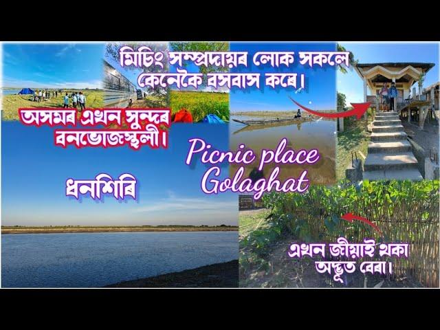 Picnic pleace in Assam // Picnic place in Golaghat Assam // Golaghat picnic place // dhansire noi //