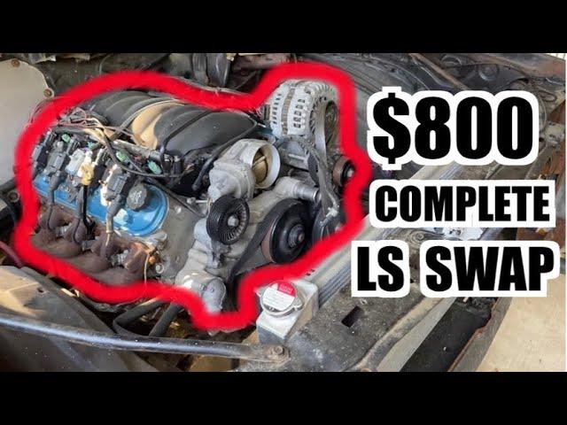 The BEST Way To Do A CHEAP LS Swap!
