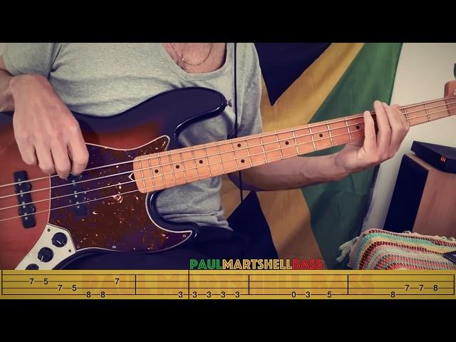 Zion Train - Bob Marley And The Wailers (Bass Cover And Tabs)