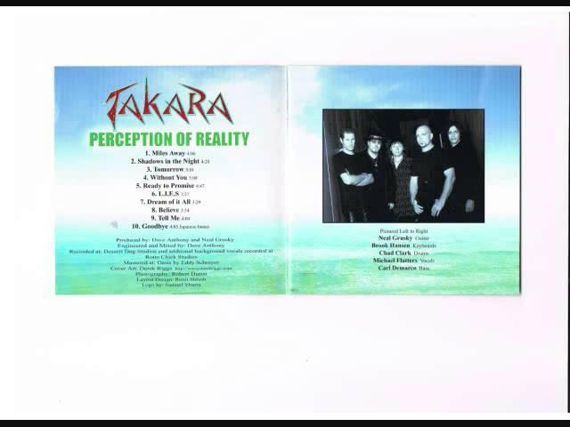 TAKARA "SHADOWS IN THE NIGHT" PERCEPTON OF REALITY