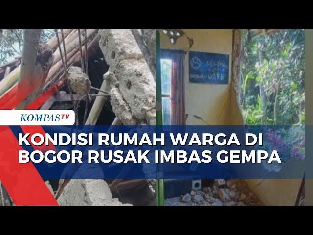 Gempa M 4,6 di Sukabumi Terasa hingga ke Bogor, 65 Rumah Warga Rusak!