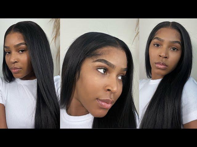 THE PERFECT WEAR AND GO KINKY STRAIGHT WIG| ISEE