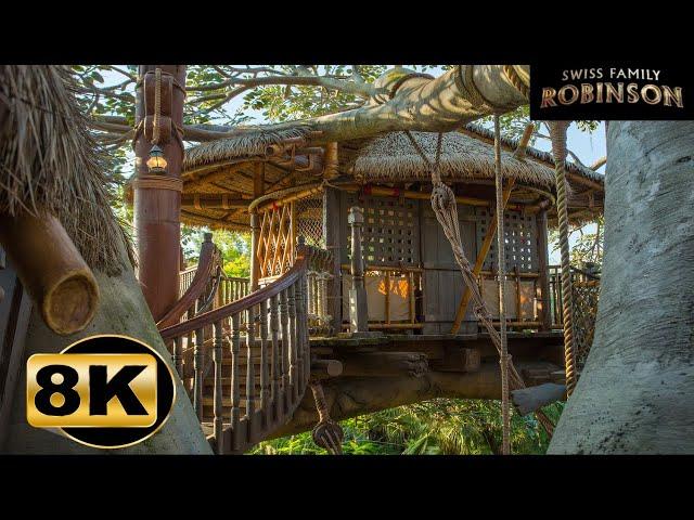 Swiss Family Treehouse  | 8K HD Full Attraction