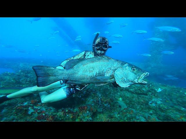 Spearfishing Offshore Oil Rigs CUBERA Snapper! Gulf of Mexico 2021