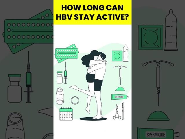 How long can HBV stay active | hepatitis b  #short