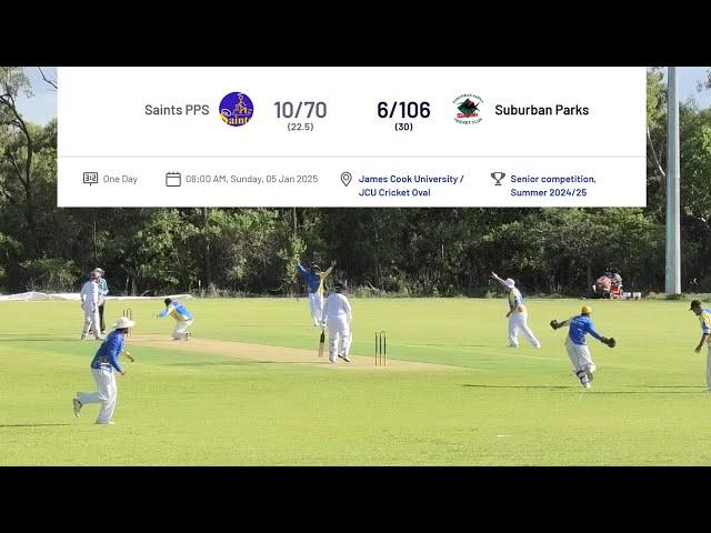 2024/25 Season - Third Grade - Round 14 - Saints PPS vs Suburban Parks (Highlights)