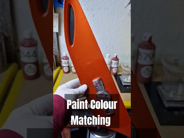 Colour matching a panel using #Octoral for @Josh.Sanderson #gt86 #painting #carrepair