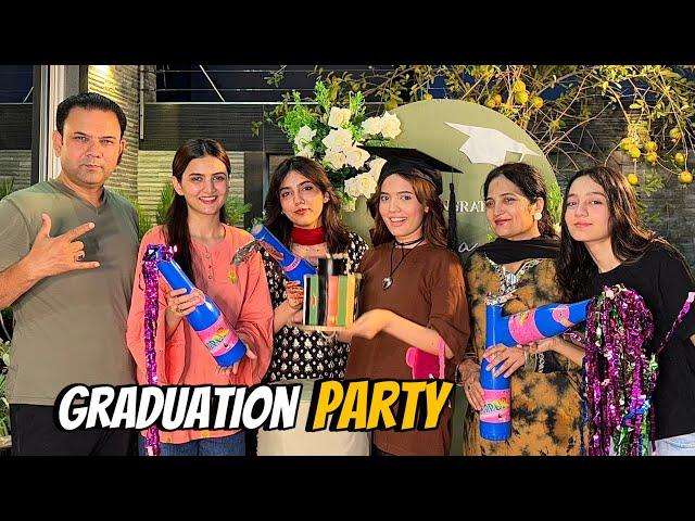 Graduation Surprise from my Family|Barrish nai sara Decor Kharab Kardia|Sistrology